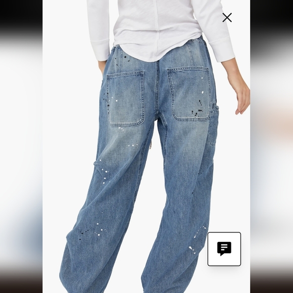 Free People Modern Love Pull-on Jeans - Picture 5 of 16